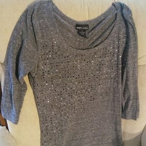 Wet Seal embellished top